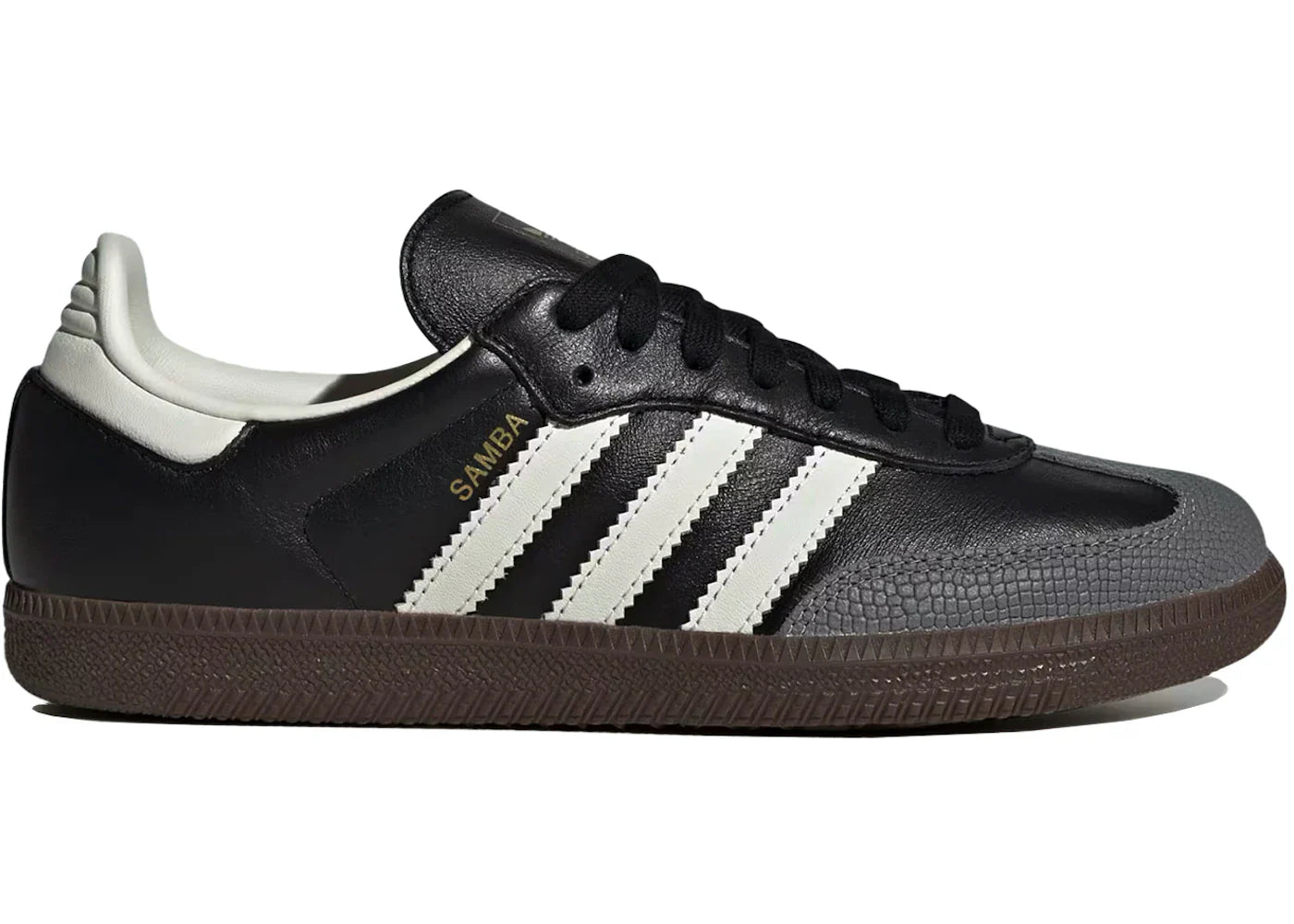 adidas Samba OG Black Off White Gold (Women's)