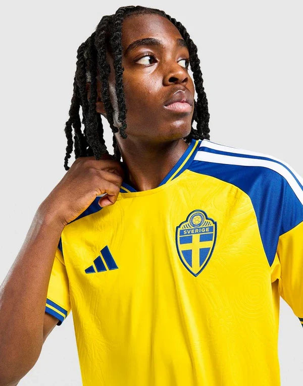 2026 FIFA World Cup Sweden Home Jersey
